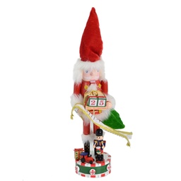 [S-V6320530000] Soldatino Legno Calendario 15,5x13h60 cm