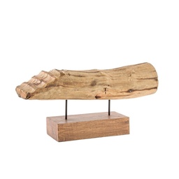 [S-B0186057] Soprammobile in legno naturale Naele, 61 x 16 x 29,5 cm