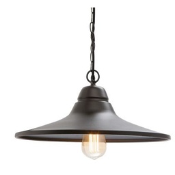 [S-SOV595/06] Sospensione E27 Monet Nero - Struttura in Metallo, Cavo H05RN-F 3G1, Attacco E27, Adatta per Lampade a Risparmio Energetico