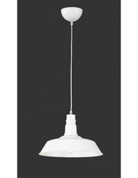 [S-TRIOR30421001] Sospensione Pagoda Bianco Ø36 cm - Illuminazione Trio Lighting