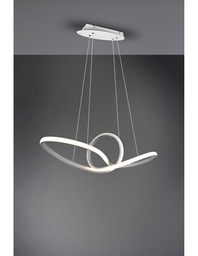 [S-TRIOR32751131] Sospensione LED Dimmerabile Bianco L80 cm