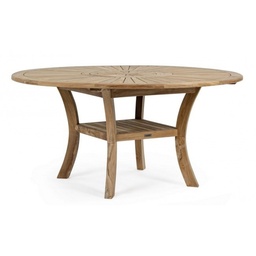 [S-B0804705] Tavolo Maryland D155 in legno teak
