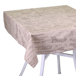 [S-V25075500SC] Tovaglia scritte rettangolare 140x320 cm