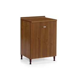 [S-A10469] Base per cucina noce antico 1 anta Cm 60x50xH 85