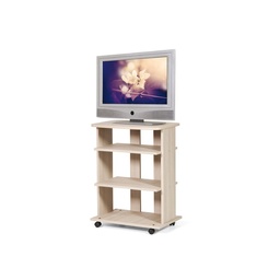 [S-A10527] Carrello porta Tv Olmo 3 ripiani c/rotelle Cm 60x45xH 81