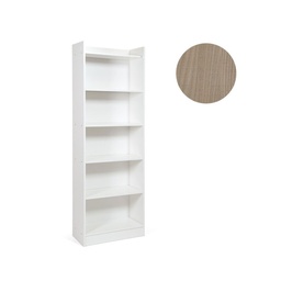 [S-A15575] Mobile Libreria colore olmo 6 ripiani h. 180x64x29 cm