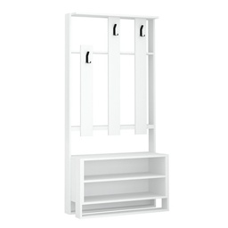 [96886] Mobile ingresso bianco 90x36xh.180 cm